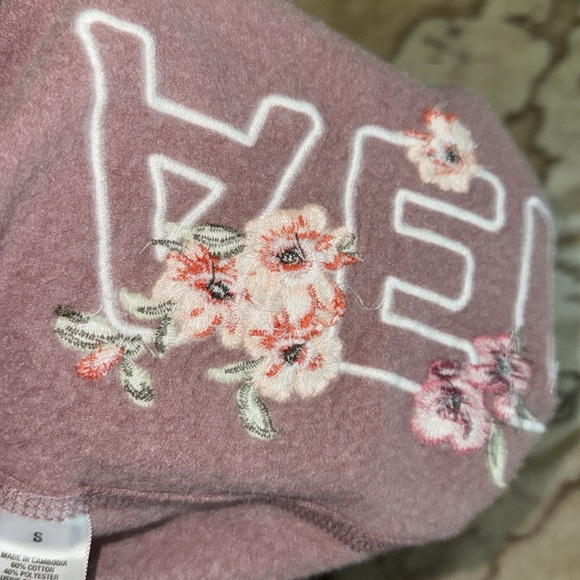 🖤NWOT AEROPOSTALE ANTIQUE ROSE AERO FLORAL JOGGERS SIZE S🖤 - Picture 8 of 9